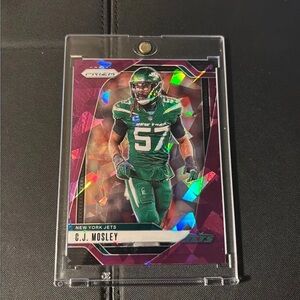 C.J. Mosley Purple Cracked Ice /225